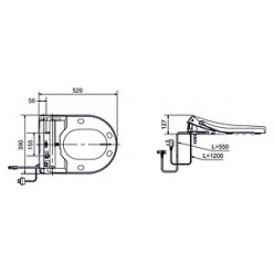 Унитаз подвесной Toto NC CW762Y