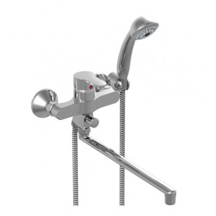 "Сева Фреш" смеситель для ванны, излив 320 мм, хром