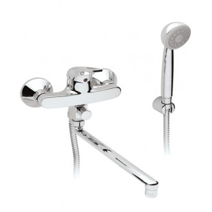 "Сева-М" смеситель для ванны, излив 320 мм, хром