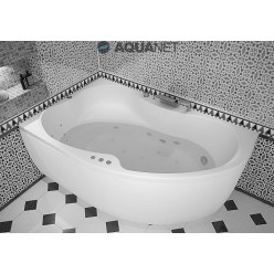 Акриловая ванна Капри (Capri) 160×100 левая