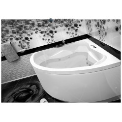 Акриловая гидромассажная ванна (форсунки Шампань) Флорес (Flores) 150×150