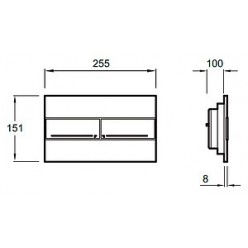 Комплект Jacob Delafon Patio E5504-NF-M3 (E5504-NF+E4316-CP+E4187-00+E70021-00)