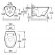 Комплект Jacob Delafon Presquile E5504-NF-M10 (E5504-NF+E4326-CP+E4440-00)