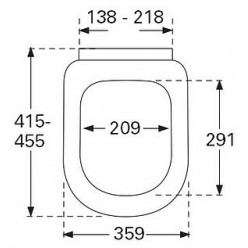 Унитаз приставной Villeroy & Boch Subway Plus 6607 10R1 alpin