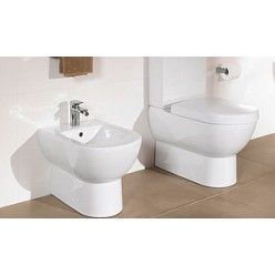 Унитаз приставной Villeroy & Boch Subway Plus 6607 10R1 alpin