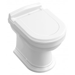 Унитаз приставной Villeroy & Boch Hommage 6663 10R2 star white