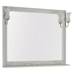 Зеркало Aquanet Тесса 105 жасмин, серебро