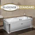 Акриловые ванны с гидромассажем "Radomir Standard"
